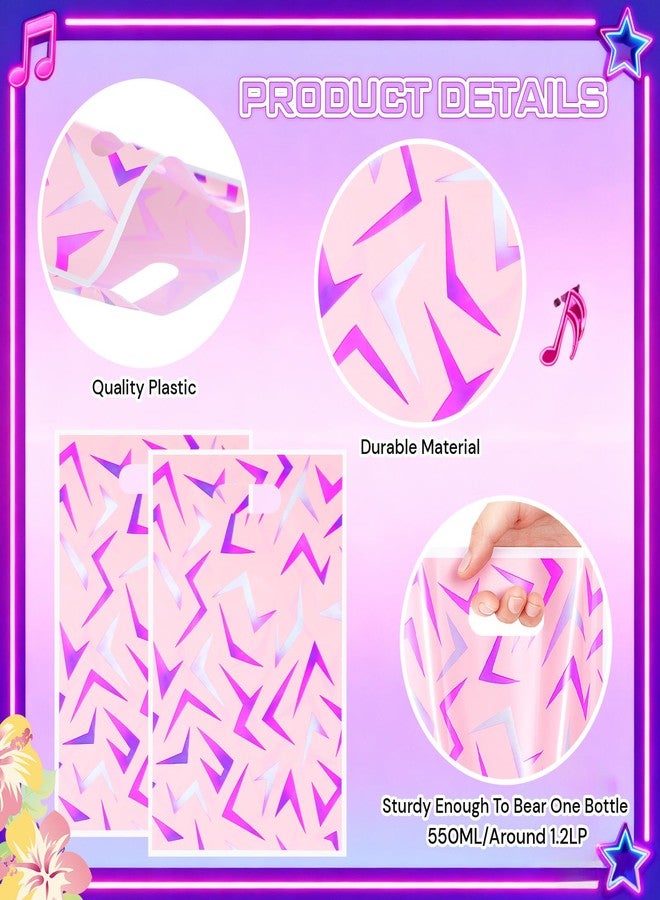 Eccliy 30 Pcs Kpop Birthday Party Favor Bags Kpop Themed Goodie Gift Bags with Handles Birthday Party Supplies - Image 4